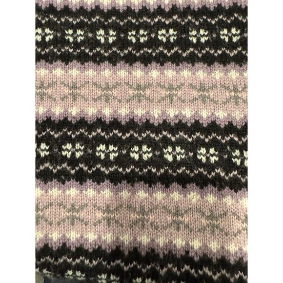 Preswick & Moore Black and Purple Wool Blend Pullover Vest -Size 2X - Picture 3 of 6
